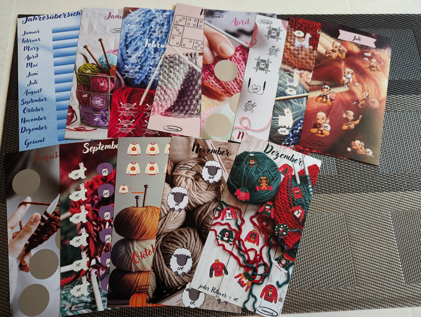 Jahreschallenge Stricken