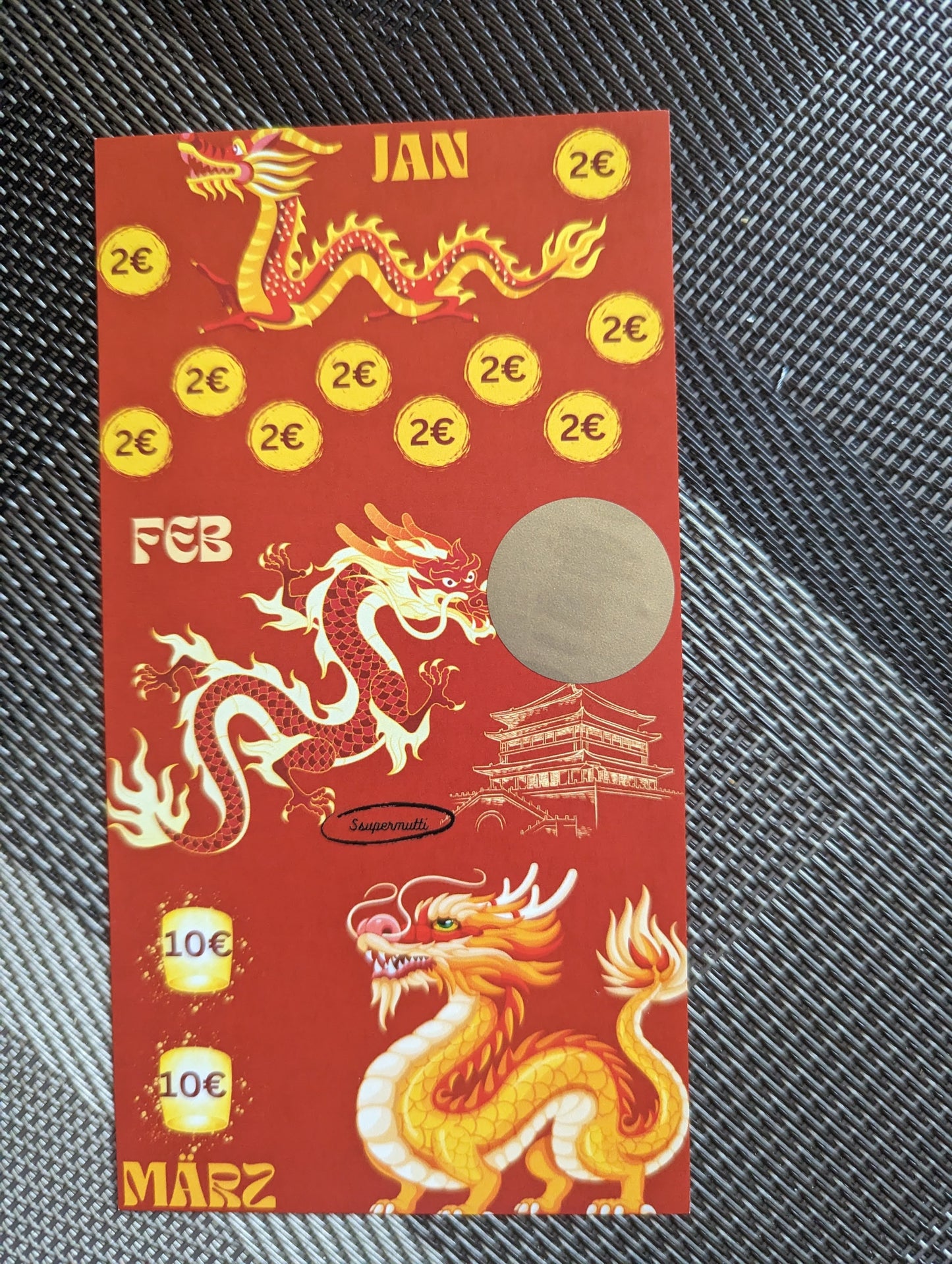 Mini - Jahreschallenge Das Jahr des Drachen