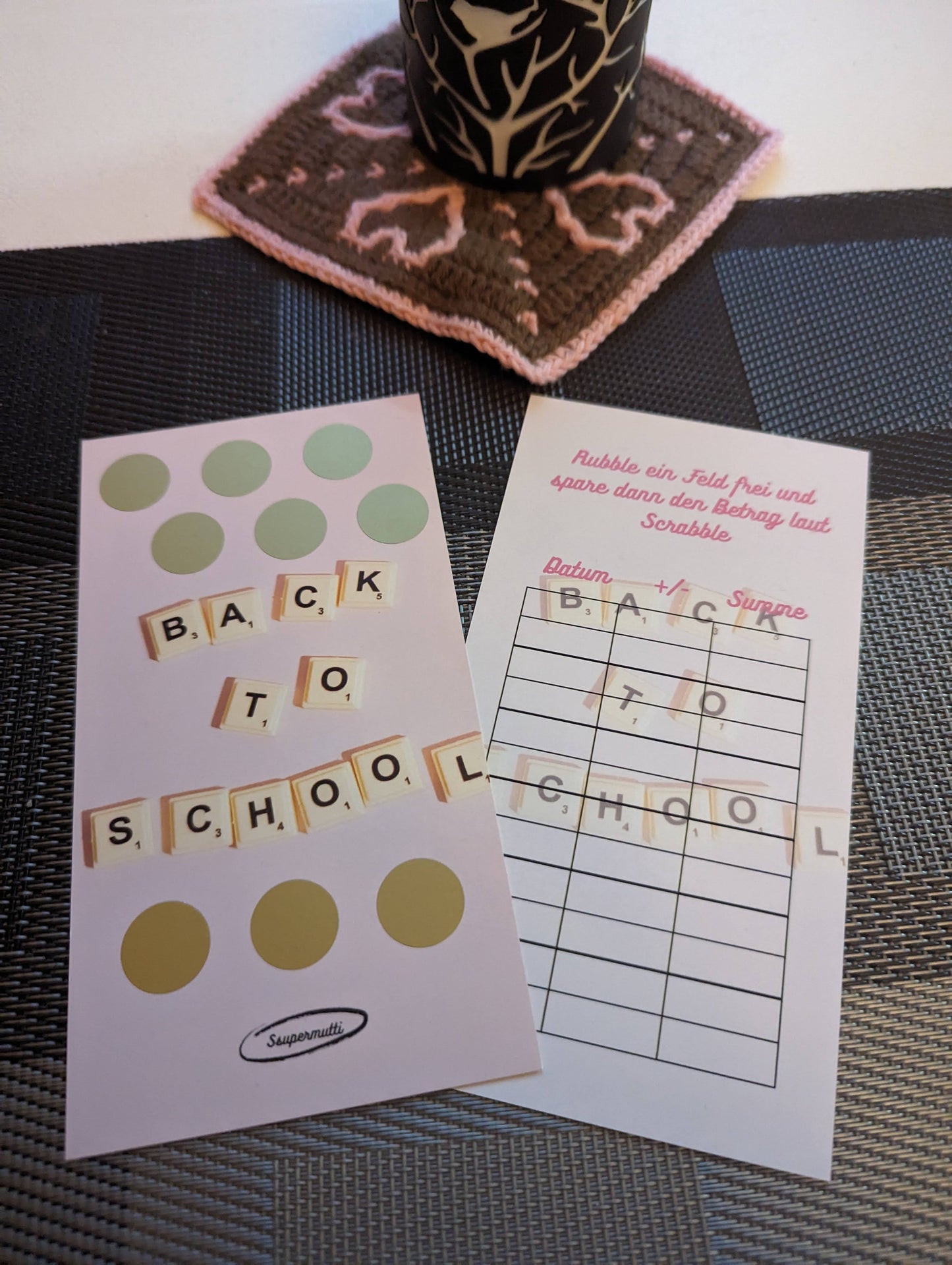 Schule - Scrabble
