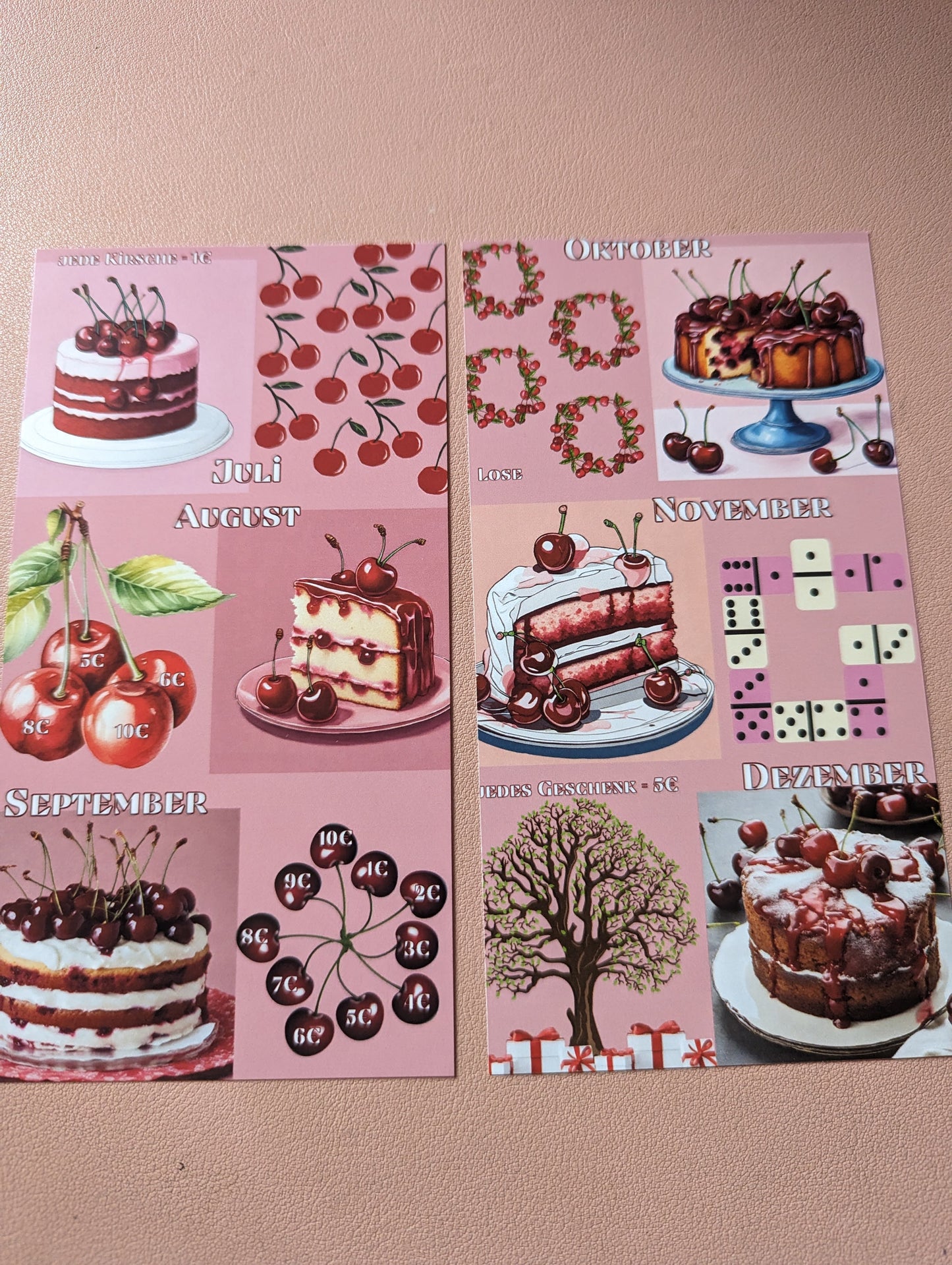 Mini - Jahreschallenge Kirschen