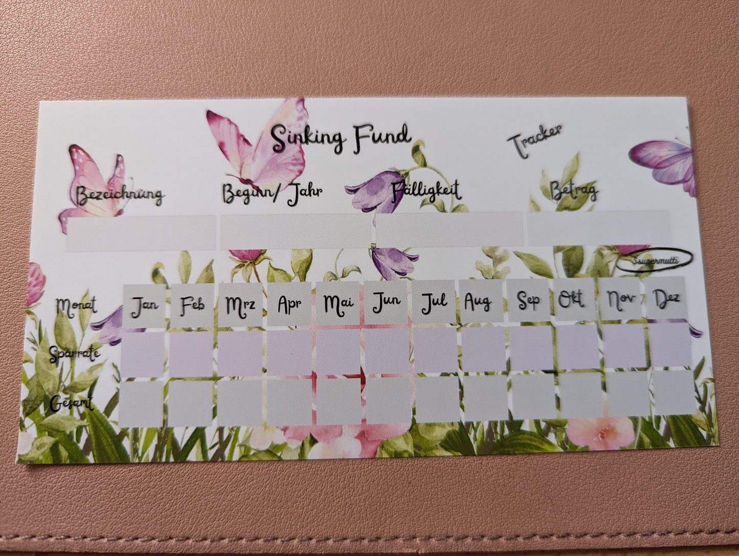 Sinking Fund Schmetterlinge