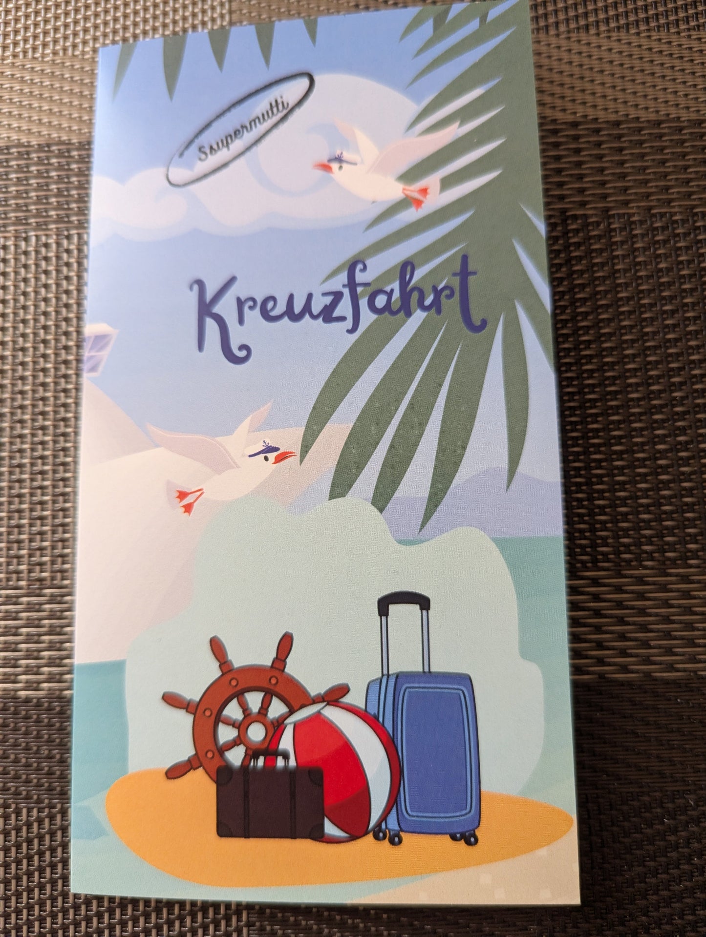 Klappkarte 3er Kreuzfahrt