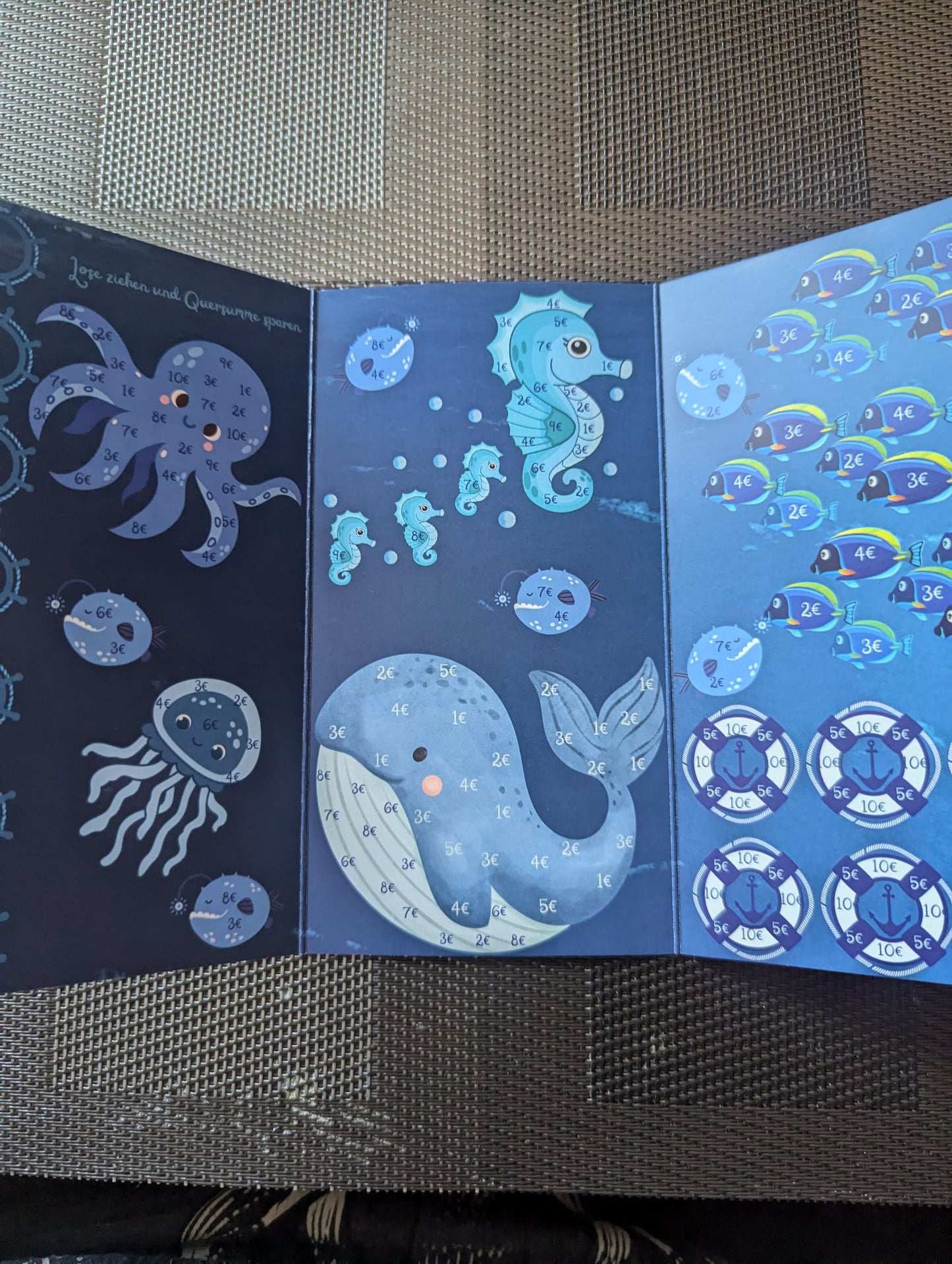 Klappkarte 3er Auf Hoher See