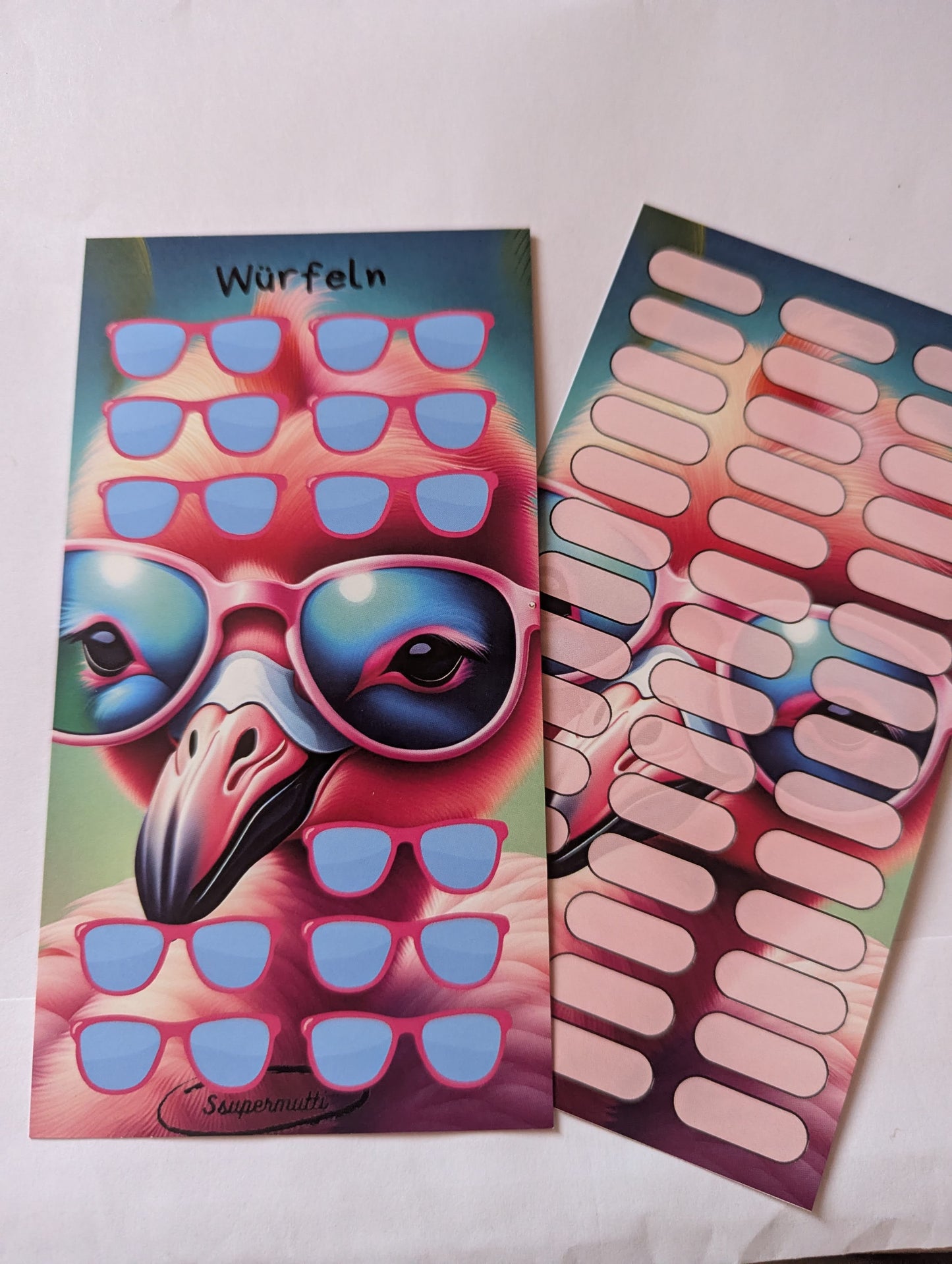 Sparspiel Reise der Flamingos