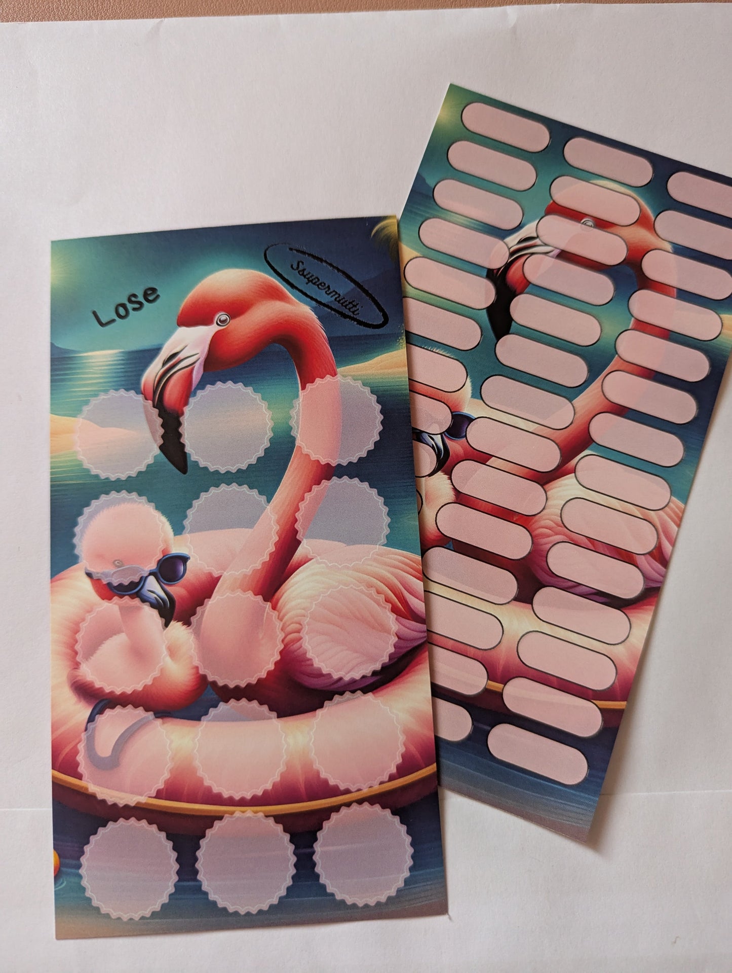 Sparspiel Reise der Flamingos