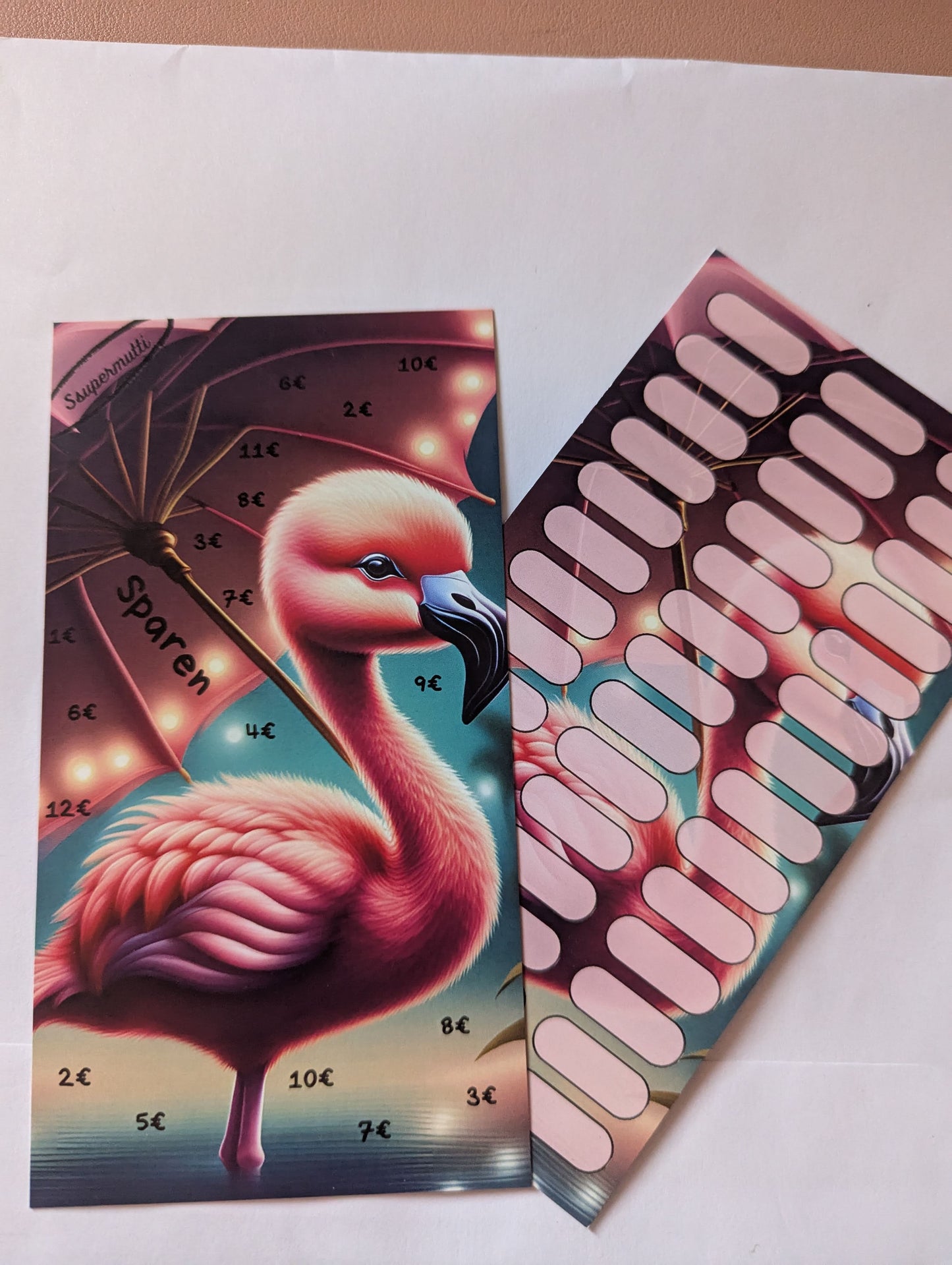 Sparspiel Reise der Flamingos