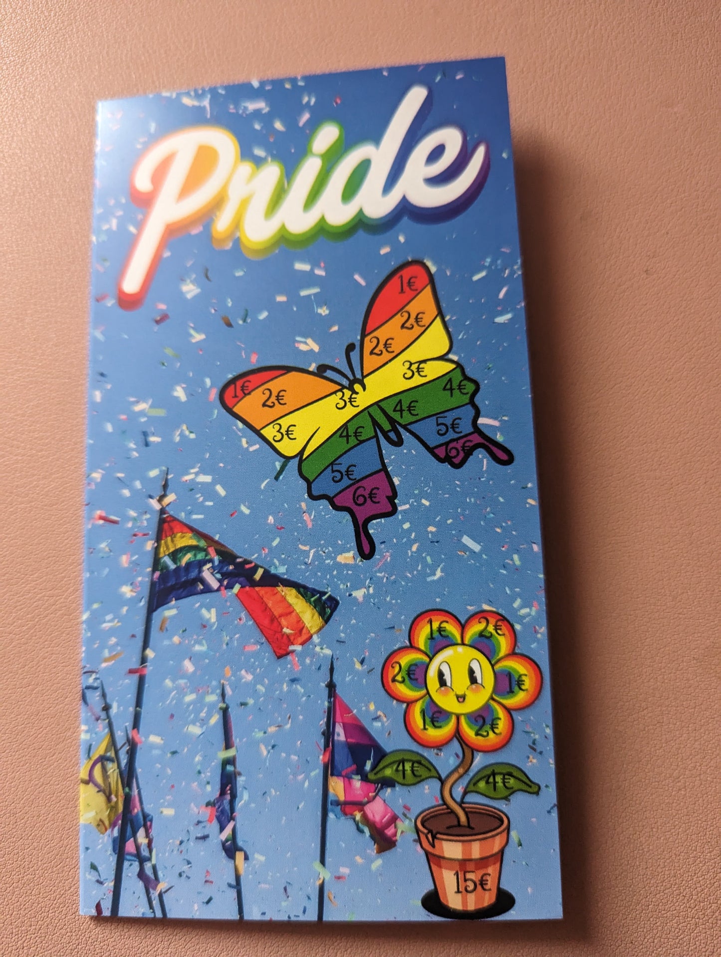 Klappkarte Pride