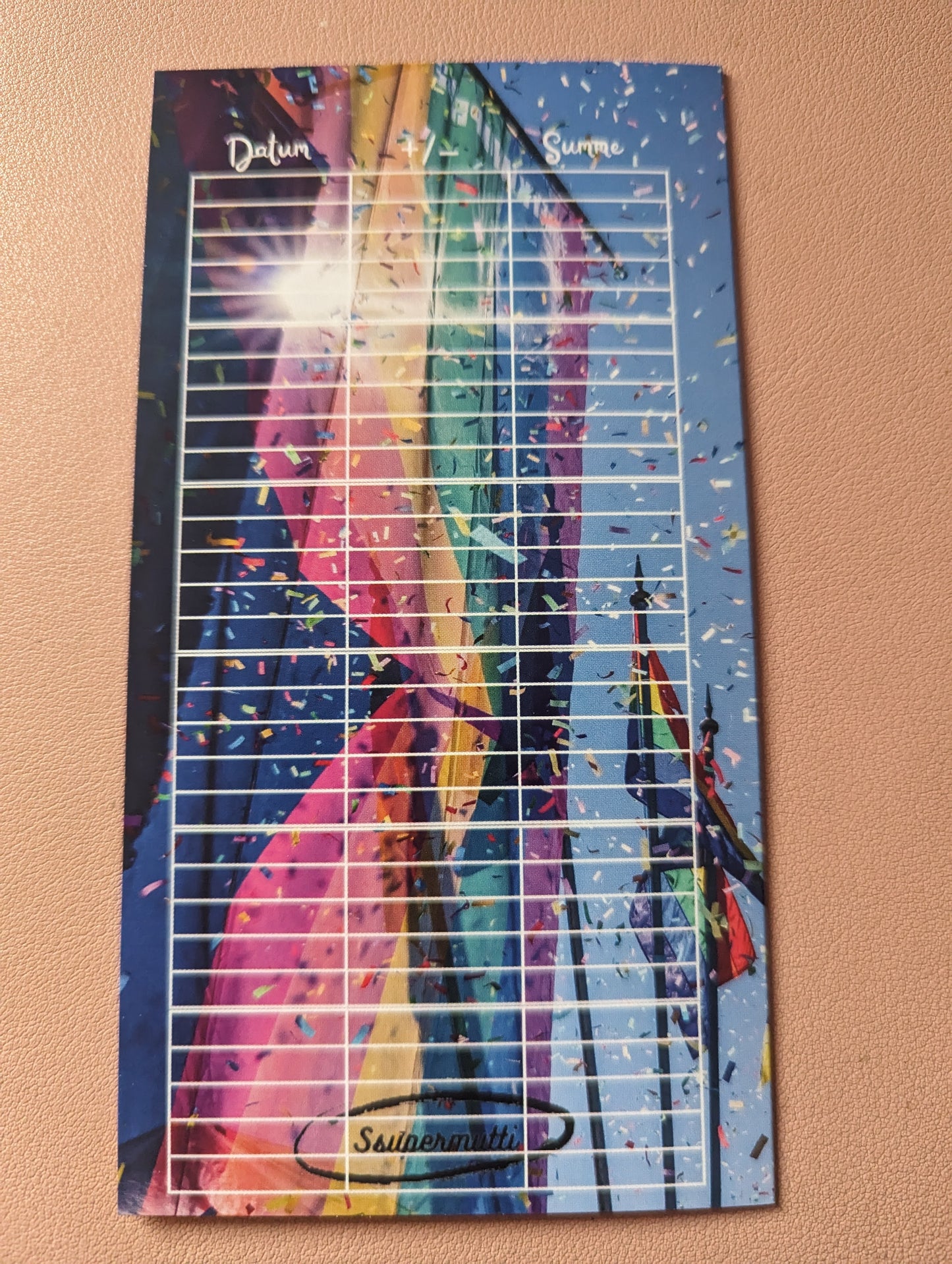 Klappkarte Pride