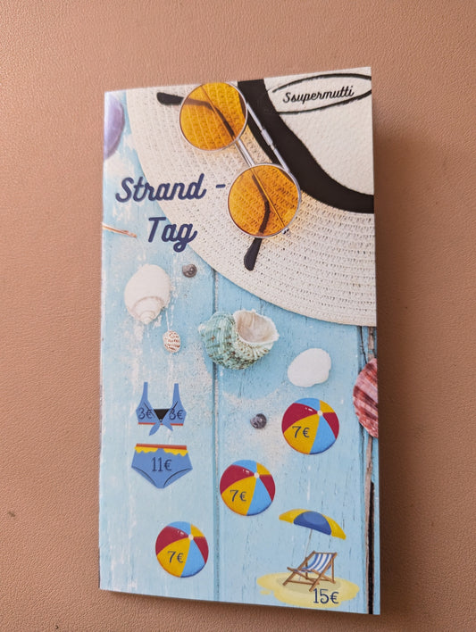 Klappkarte Strandtag big