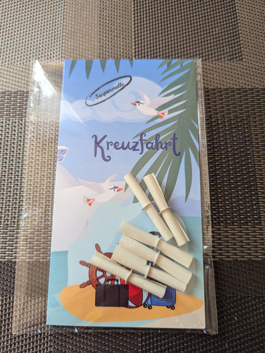 Klappkarte 3er Kreuzfahrt