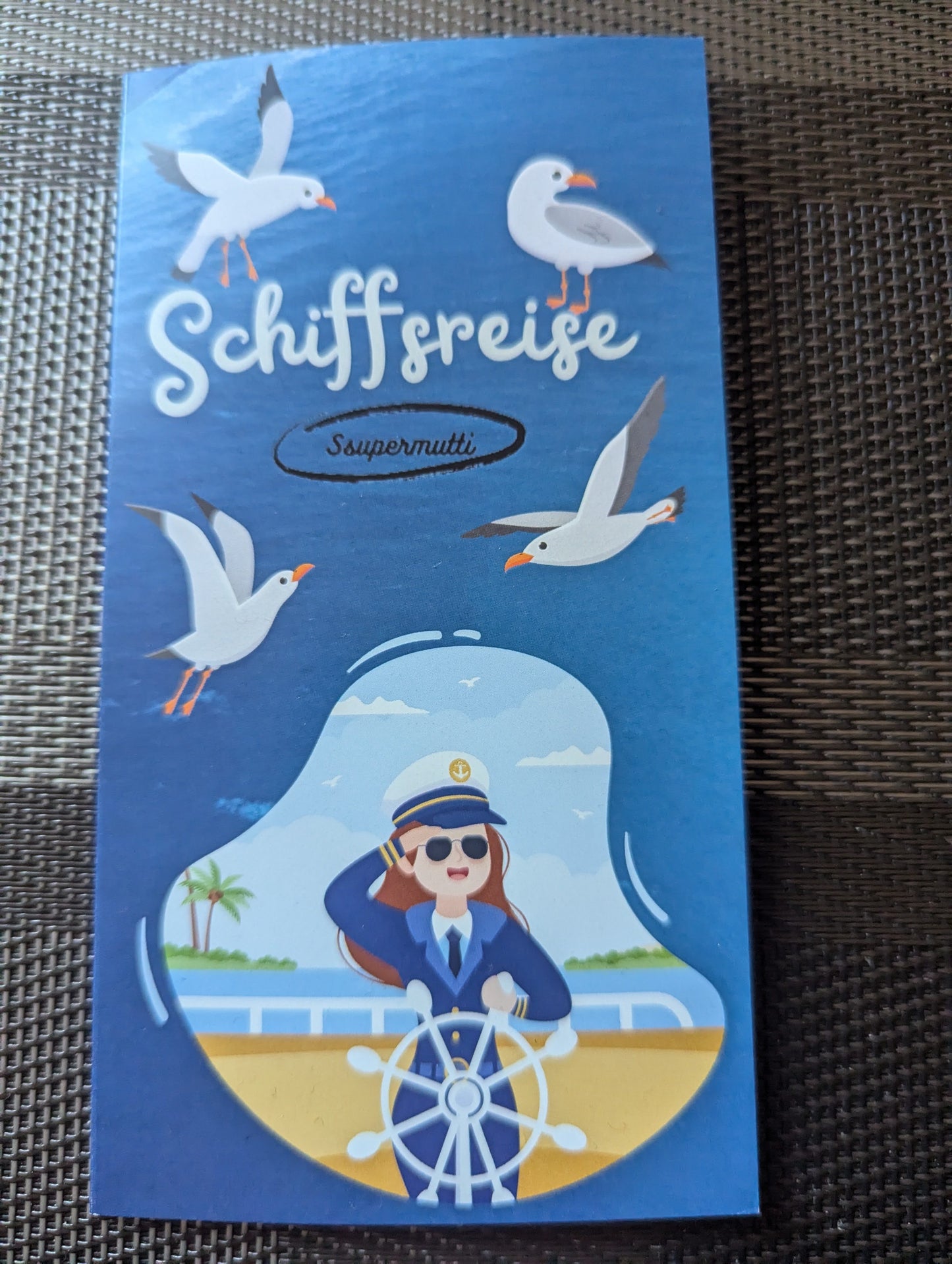 Klappkarte 3er Schiffsreise