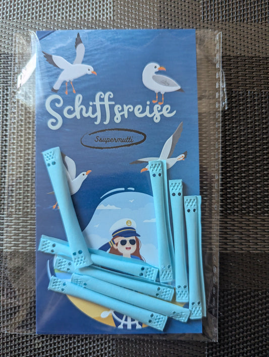 Klappkarte 3er Schiffsreise