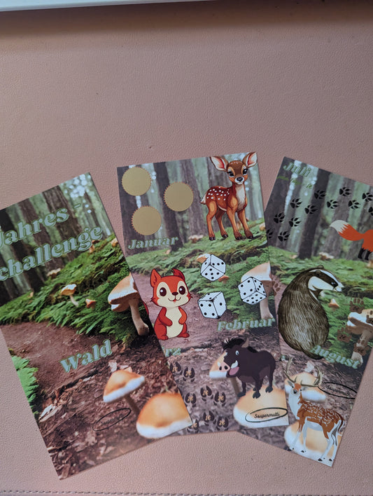 Mini - Jahreschallenge Wald