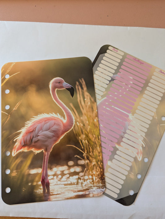 Trennblatt Flamingo - real