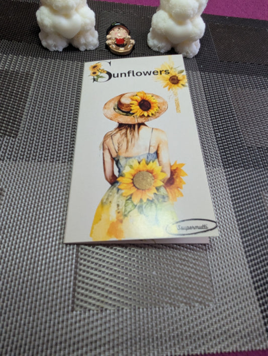 Klappkarte Sunflowers
