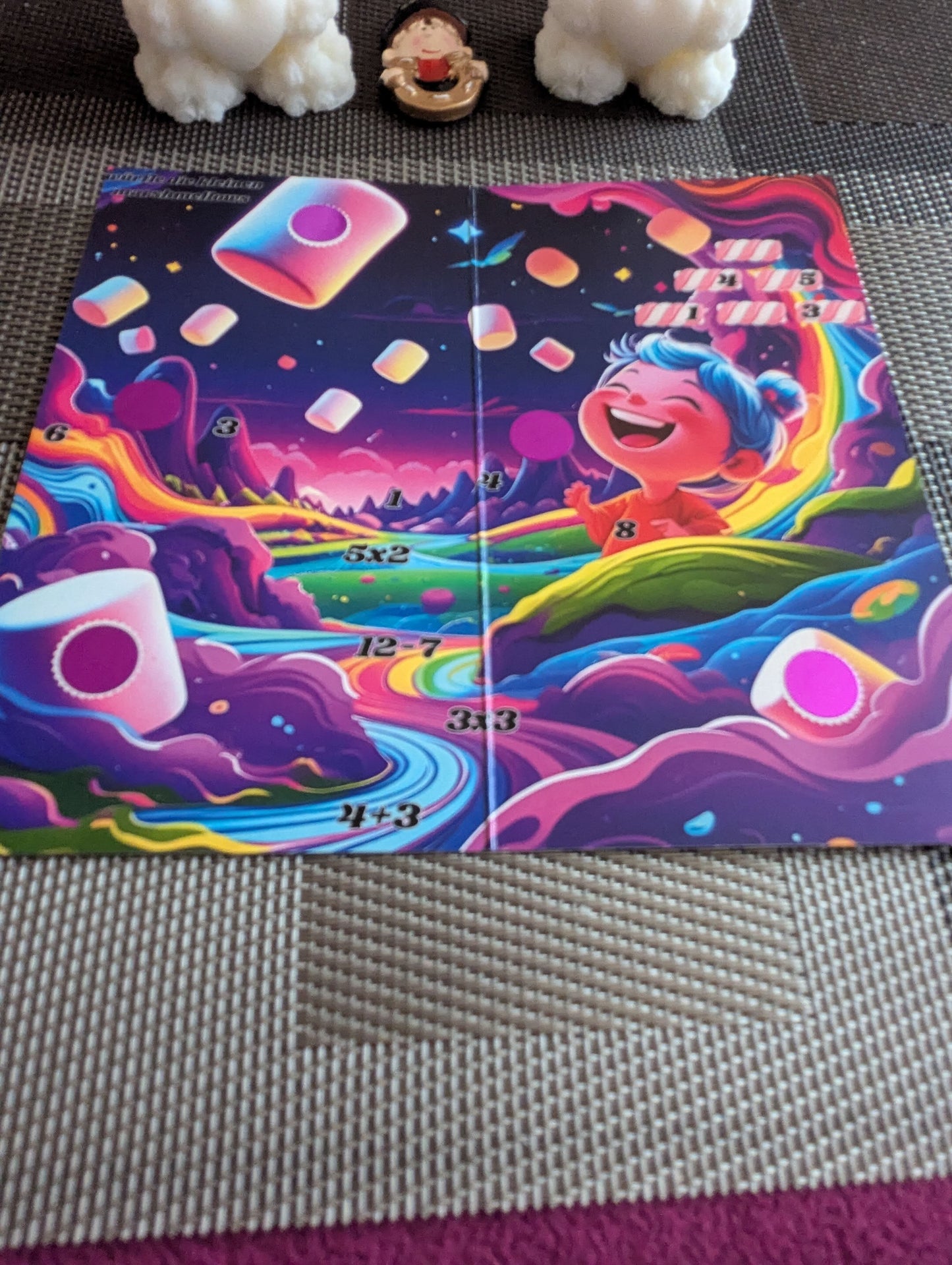 Klappkarte Marshmallow Land