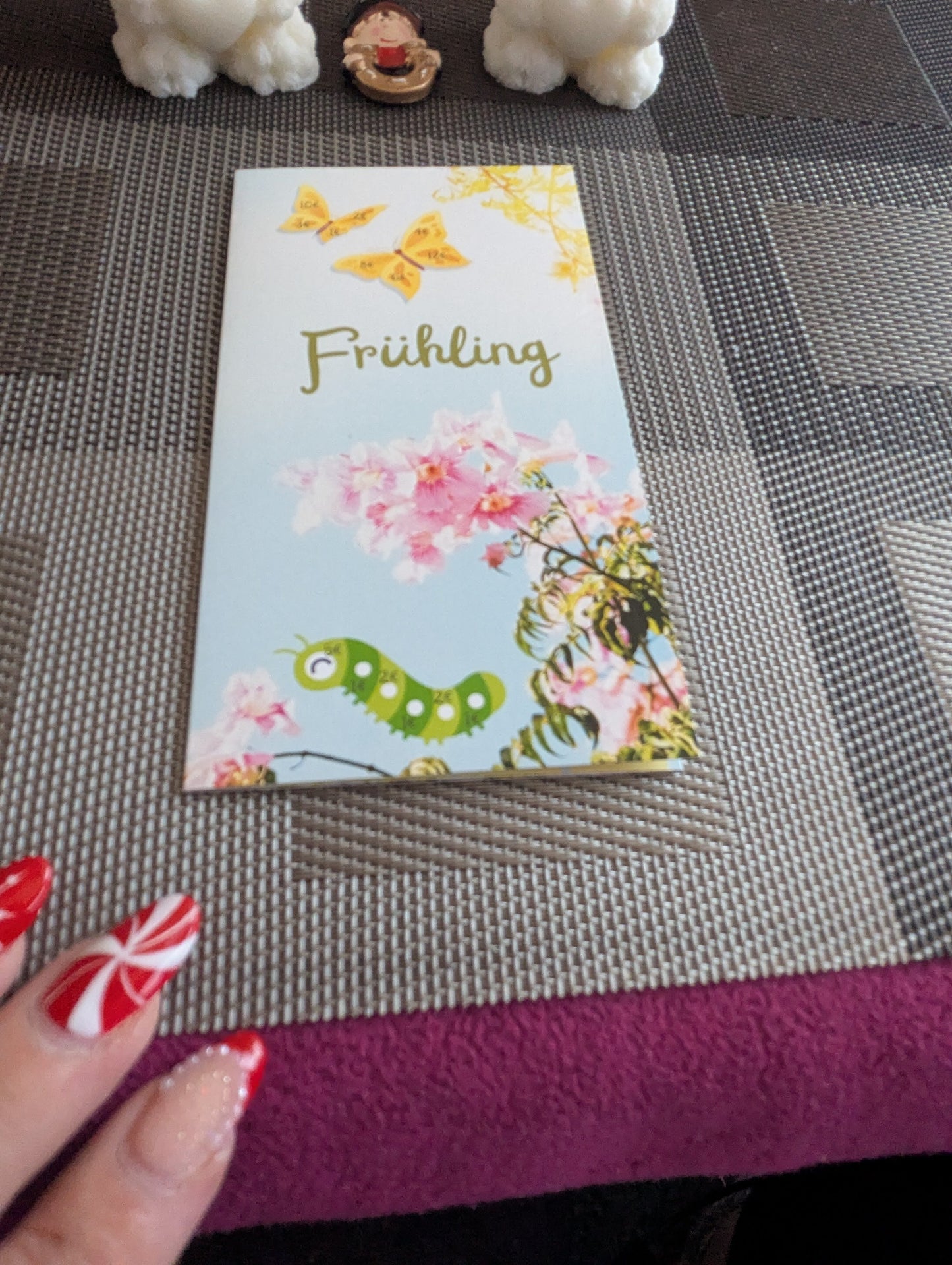 Klappkarte 3er Frühling