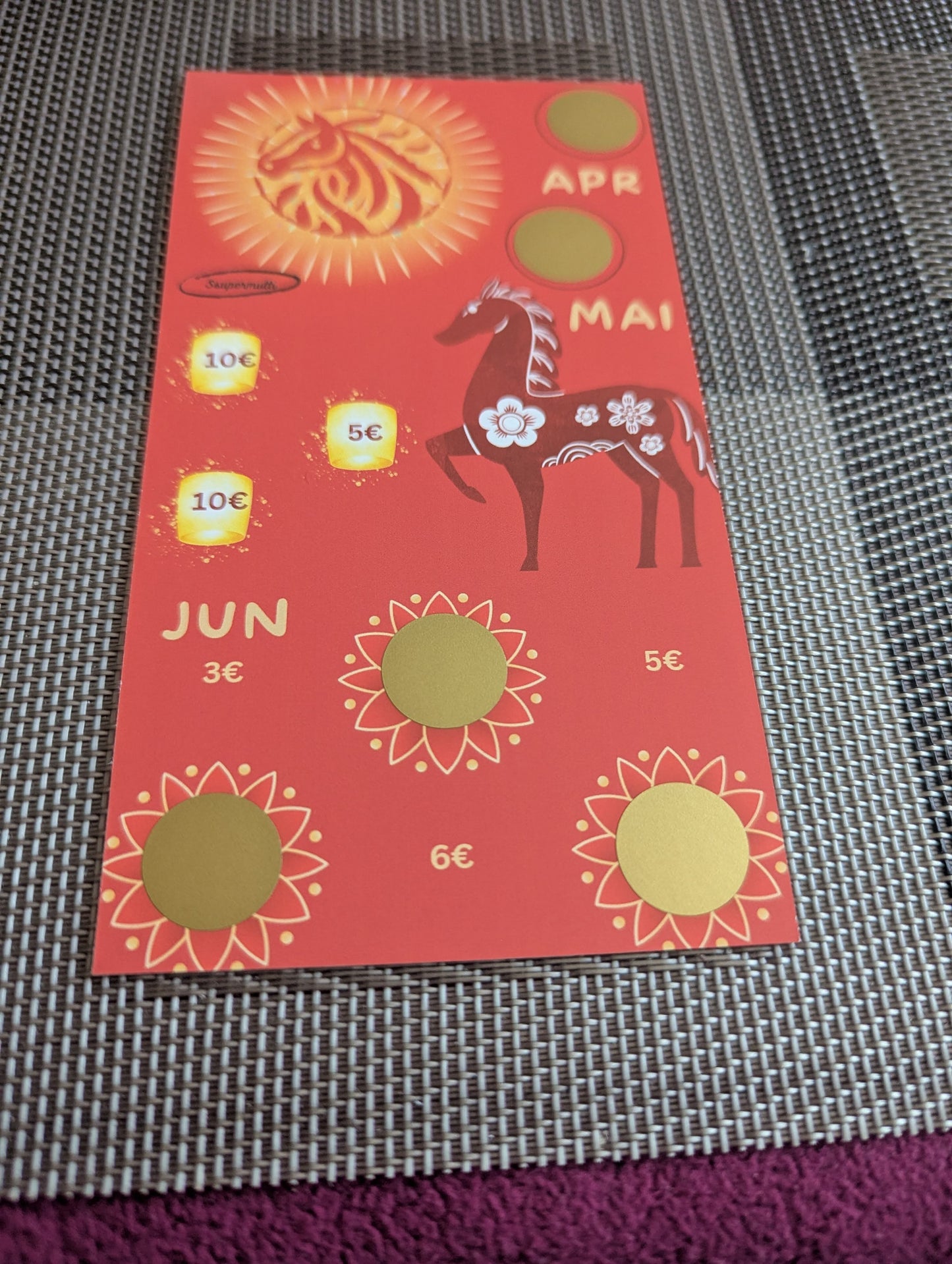 Mini - Jahreschallenge Jahr des Pferdes